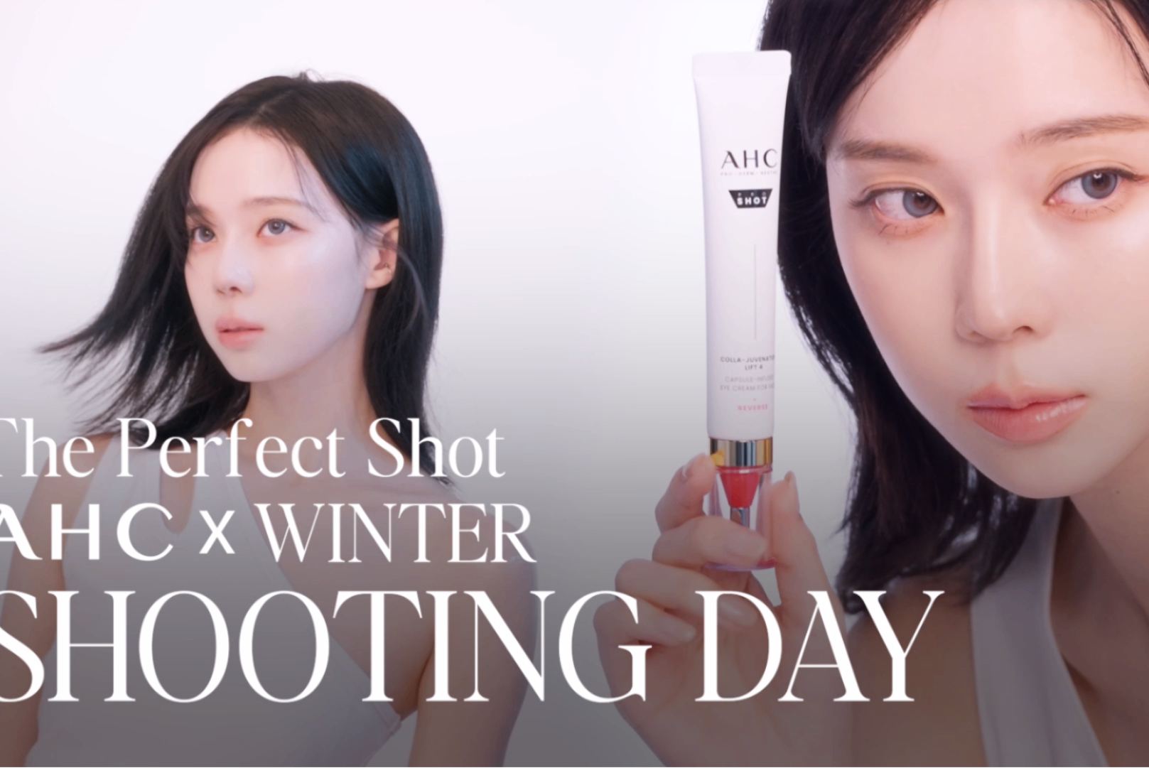 AHC X 윈터, T-SHOT 아이크림 광고 촬영 비하인드 영상 공개 - 뉴스 썸네일 이미지